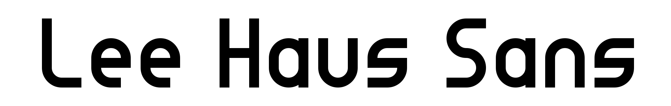 Lee Haus Sans
